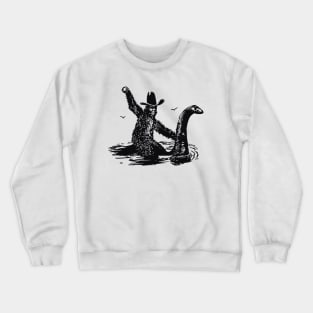 lochness bigfoot Crewneck Sweatshirt